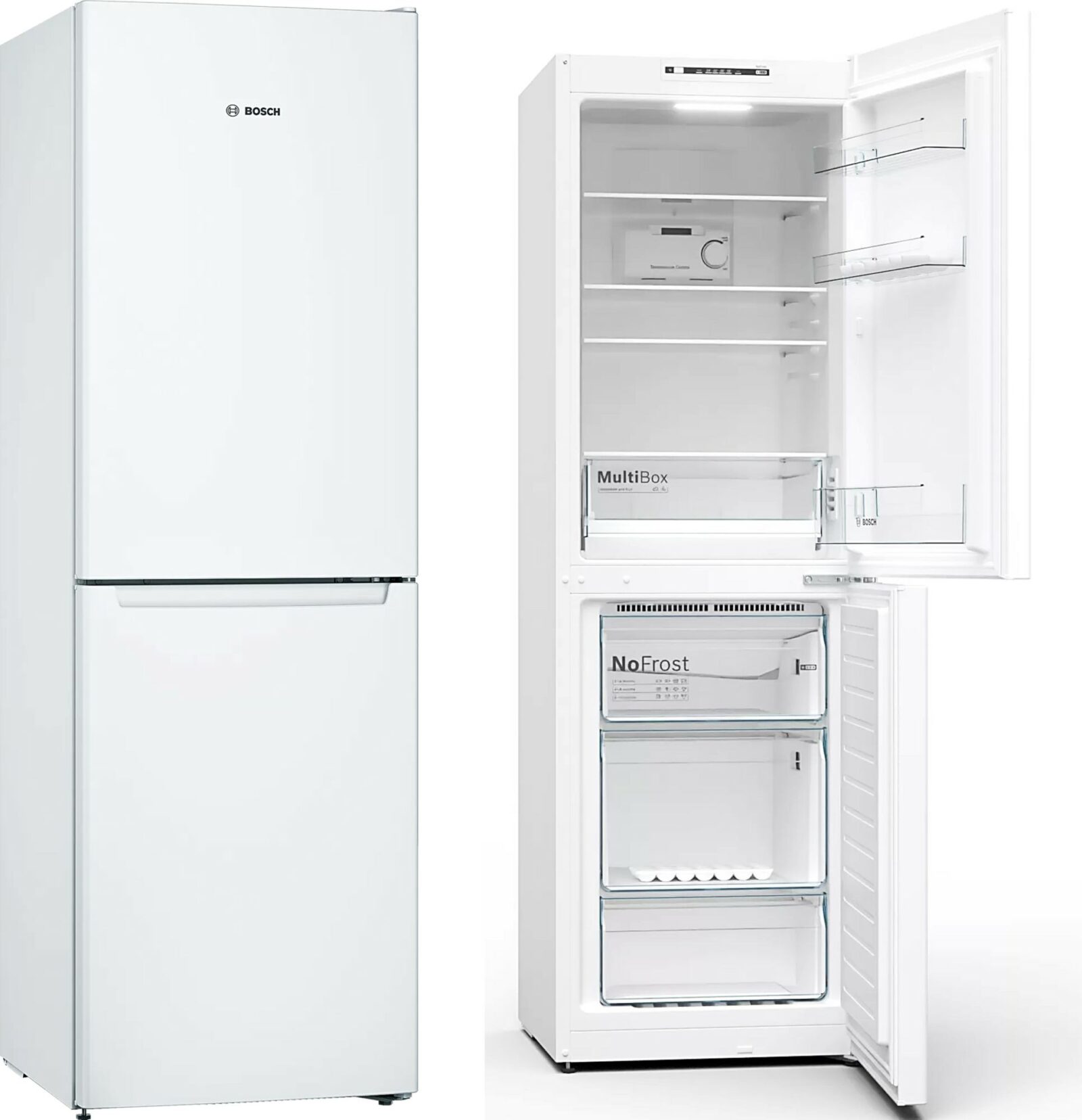 Bosch Frost Free Fridge Freezer Kgn Nweag At Wades Appliance Sales