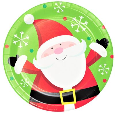 Santa Lunch Plates - 8 Pack 0253166 (PC324108)