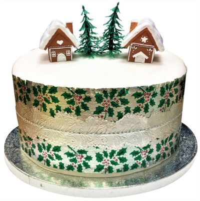 Christmas Cake Topper - GingerBread House 0253297 (BX298)