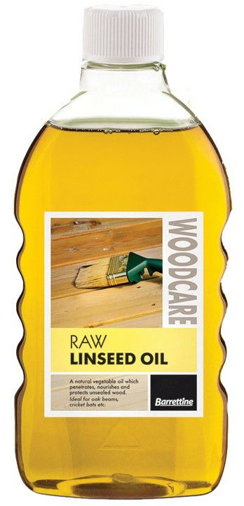 Barretine 500ml Raw Linseed Oil 0430158