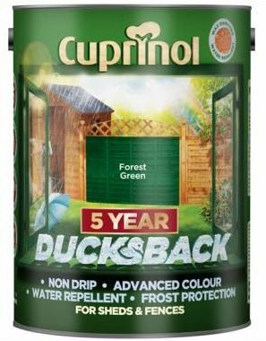 Cuprinol 5L 5 Year Ducksback - Forest Green 1274627