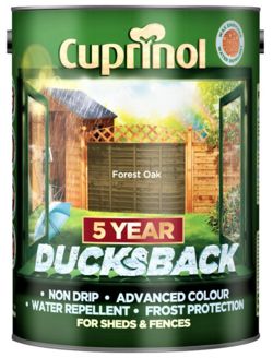 Cuprinol 5L 5Year DucksBack - Forest Oak   1274632