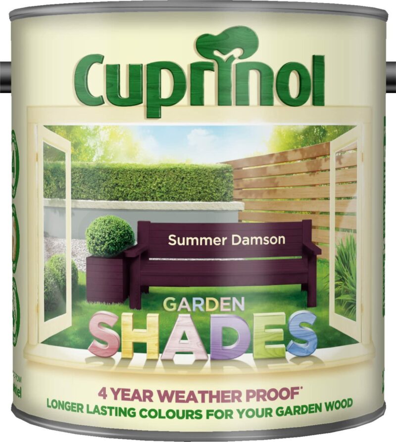 Cuprinol 1L Garden Shades - Summer Damson  1274983