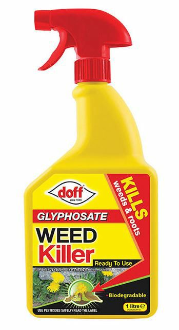 Doff 1 Litre Glyphosate Weedkiller Spray 7202-1 (1490532)