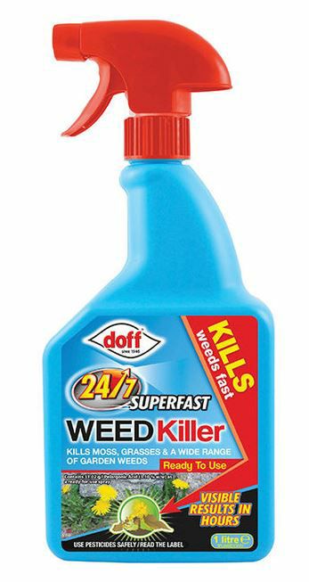 Doff 1 Litre 24/7 Superfast Weedkiller Spray 7207 (1492420)