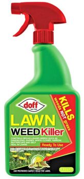 Doff 750ml Lawn Spot WeedKiller Spray 7230 (1492702)