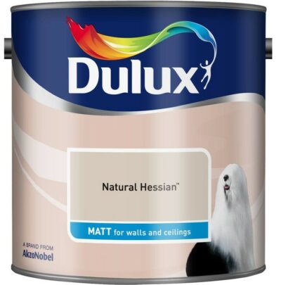Dulux 2.5L Matt Paint - Natural Hessian 1501161