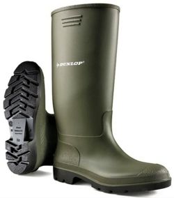 Dunlop Pricemaster Wellington Boots Green Size 6  380VP