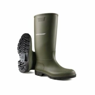 Dunlop Pricemaster Wellington Boots Green Size 4  380VP