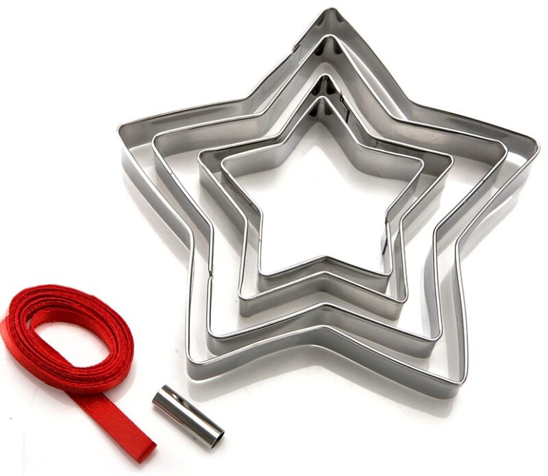 Christmas Tree Decoration Cutters - Star 1641060 (853029)