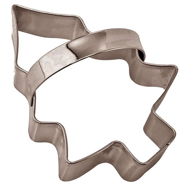 Stainless Steel Cookie Cutter with Handle - Christmas Tree 1641798 (853123)