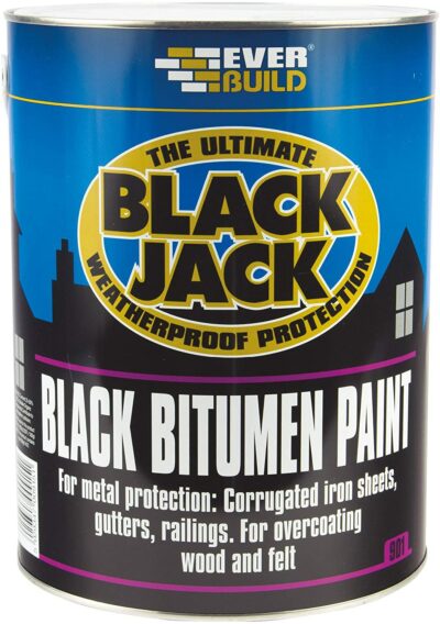 EverBuild Black Jack 5L Black Bitumen Paint  - 1800577 (901)