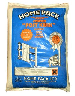 Home Pack 20Kg Premium 'PostKwik' Dry Mix - Quick Setting Cement  1860201