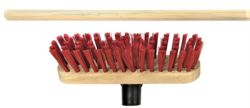 Home Hardware Deck Scrub 225mm with Handle - Red  VR18HHL