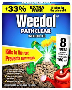 Weedol PathClear WeedKiller x8 Tubes    2955021