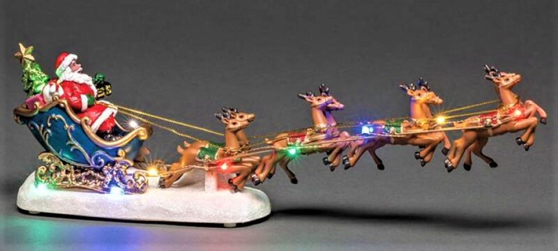 Santa in a Sleigh with Reindeers 4205-000/3612088