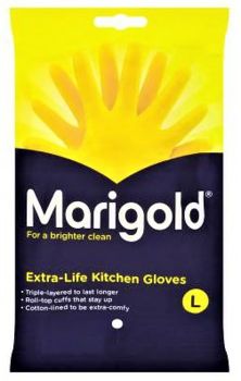 L.R.C Marigold Extra Life Kithcen Gloves  3900366