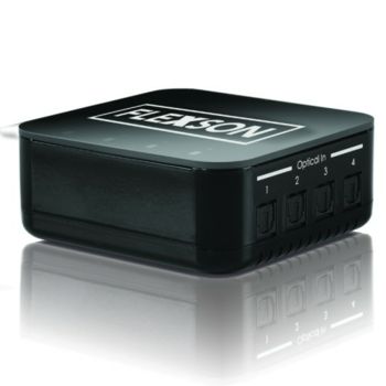 Flexson 4-Way Digital Audio Switcher For Sonos Playbar  FLX40S1021