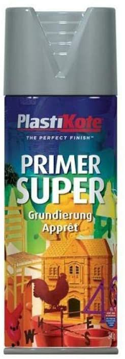 PlastiKote 400ml Super Enamel  Primer - Grey PKT1148