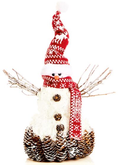 Sparkle Snowman with Red Hat and Scarf 5185075 (AC155642)