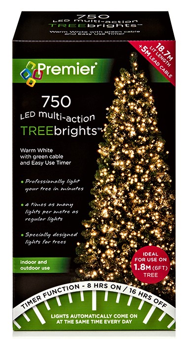 Premier MultiAction 750 LED Tree Brights - Warm White 5186200 (LV162178WW)