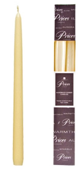 Prices 10" Venetian Wrapped Candle Ivory - 2 Pack   5230908