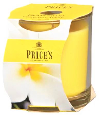Prices Cluster Jar Candle - Frangipani  5232072