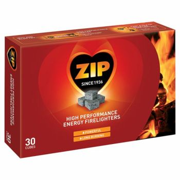 Zip Original Energy Fire Lighters - 30 Pieces  5532759