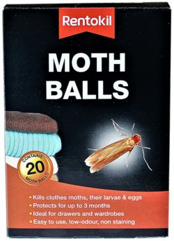 Rentokil Moth Balls x20  PSM97