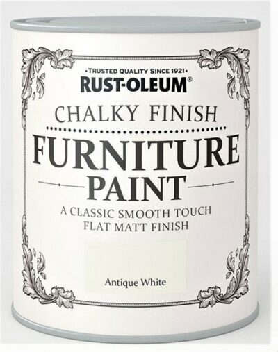 Rustoleum 750ml Chalk Furniture Paint - Antique White 5821240