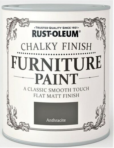 Rustoleum 750ml Chalk Furniture Paint - Anthracite  5821281