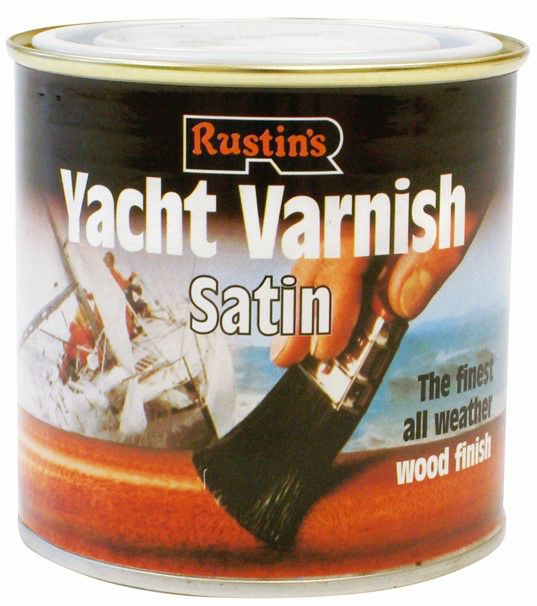 Rustins 500ml Yacht Varnish - Satin 5892525