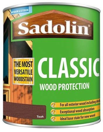 Sadolin 1L Classic Wood Protection - Teak 5910198