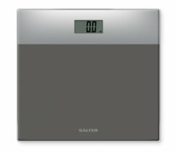 Salter Electronic Bathroom Scales - Silver Glass  9206SVSV3R (5955878)