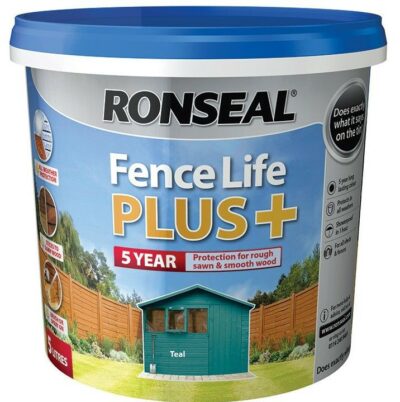 Ronseal 5L Fence Life Plus - Teal 6881080