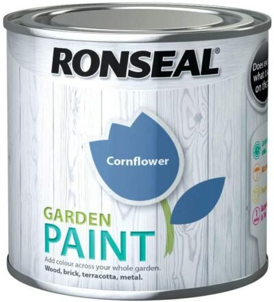 Ronseal 250ml Garden Paint - Cornflower 6888106