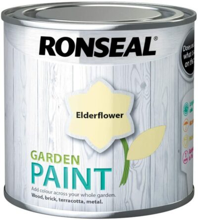 Ronseal 250ml Garden Paint - Elderflower  6888148