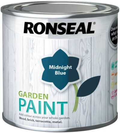 Ronseal 250ml Garden Paint - Midnight Blue 6888242