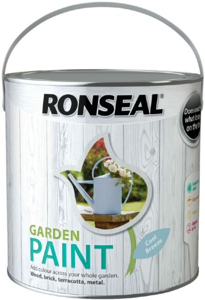 Ronseal 750ml Garden Paint - Cool Breeze 6888305