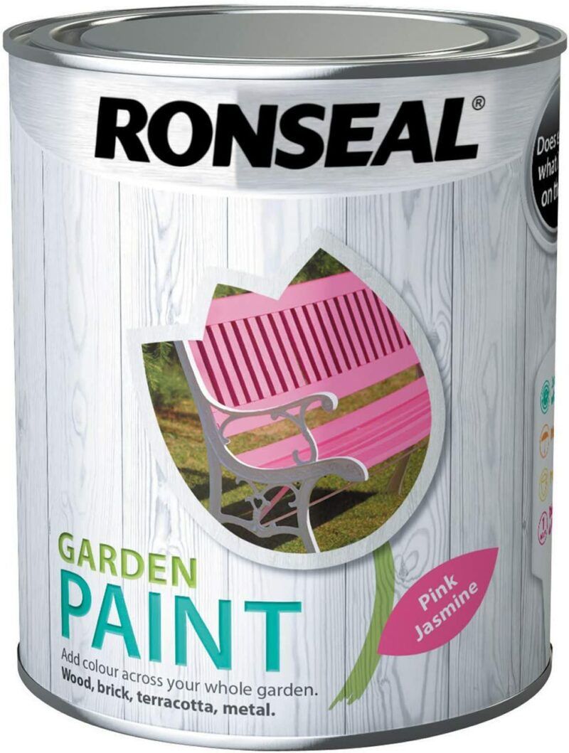 Ronseal 750ml Garden Paint - Pink Jasmine 6888420