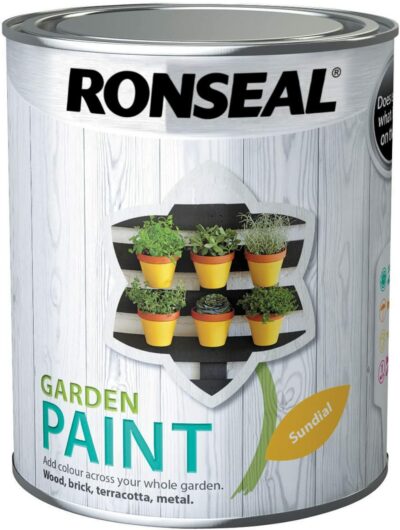 Ronseal 750ml Garden Paint - Sundial 6888499