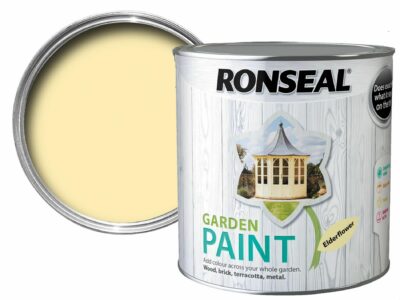 Ronseal 2.5L Garden Paint - Elderflower  6888620