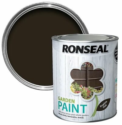Ronseal 2.5L Garden Paint - English Oak  6888640