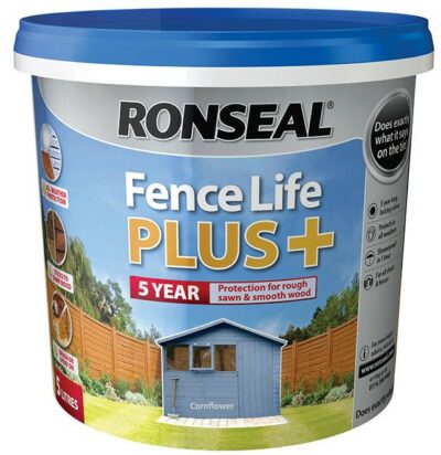 Ronseal 5L Fence LIfe Plus - Cornflower 6889162