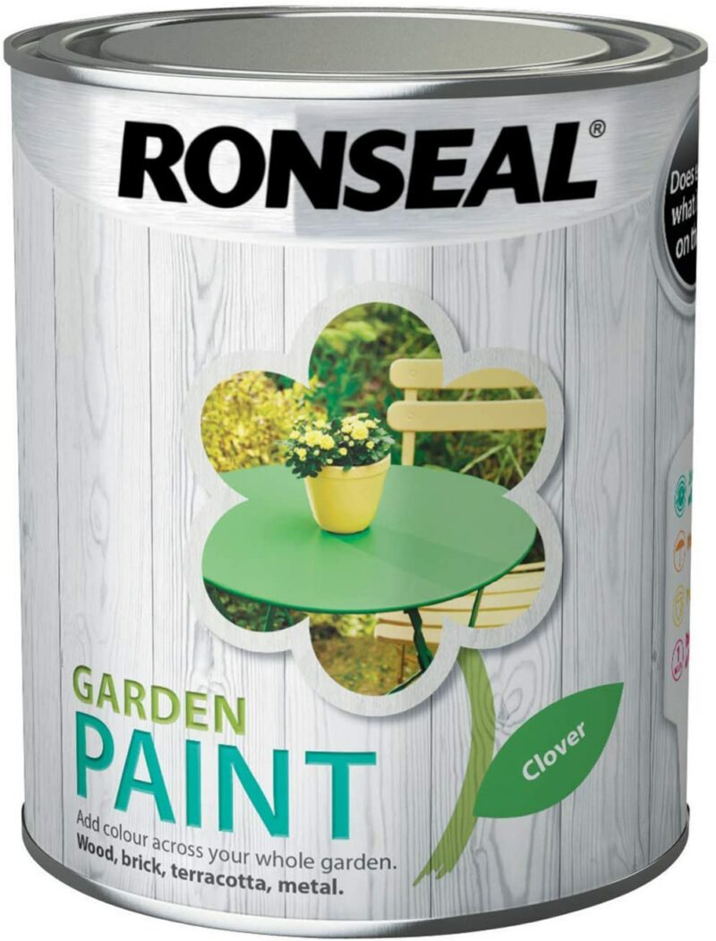 Ronseal 750ml Garden Paint - Clover 6889272