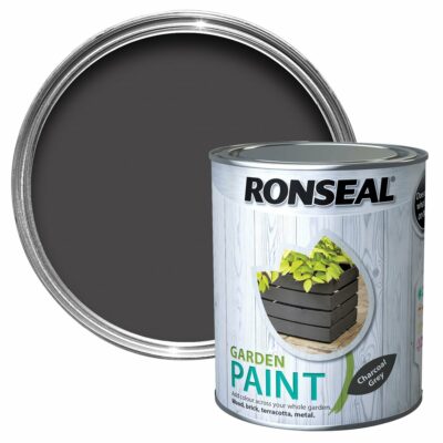 Ronseal 2.5L Garden Paint - Charcoal Grey 6889597