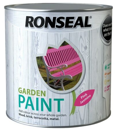 Ronseal 2.5L Garden Paint - Pink Jasmine  6889644