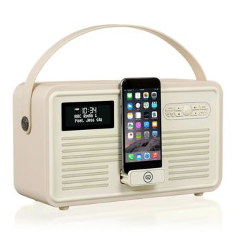 VQ Retro Radio MKII Cream DAB  Bluetooth