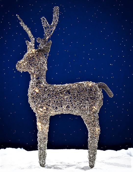 LED Reindeer - Grey  7410850 (LED01803)