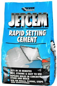 EverBuild 3Kg JetCem Rapid Setting Cement   90701